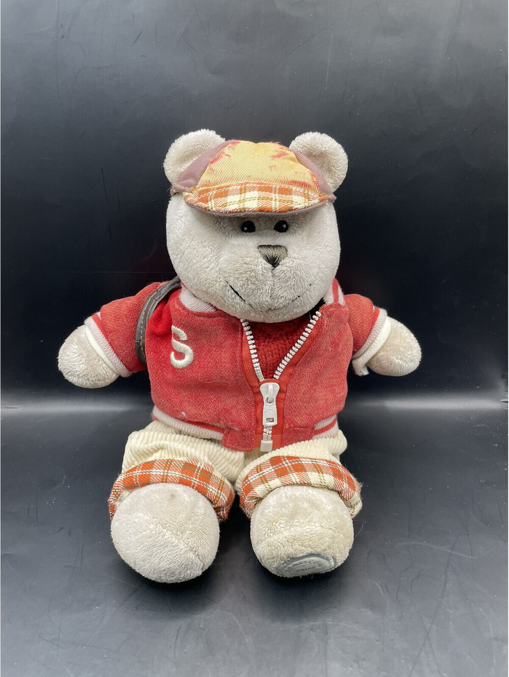 Starbucks 2004 Bearista Bear Collection - 33rd Edition Back To School Plush VTG